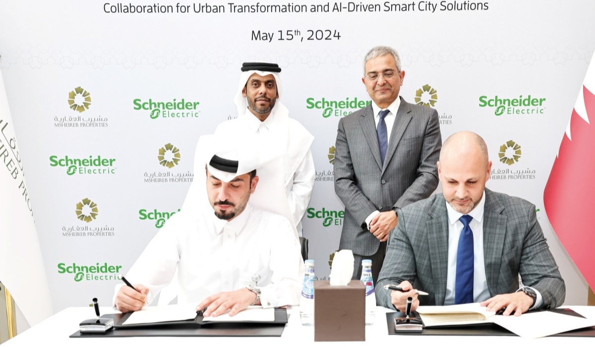 Msheireb Properties and Schneider Electric to Enhance Smart City Capabilities at MDD